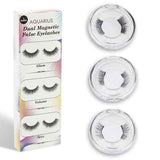 Aquarius Magnetic Eyelash 3 Pair Set - British product