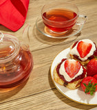 Harrods strawberries and cream loose leaf tea 125g, UK version
