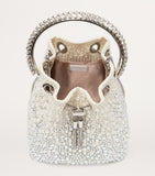 Jimmy Choo Bon Bon embellished top-handle bag, imported from the UK