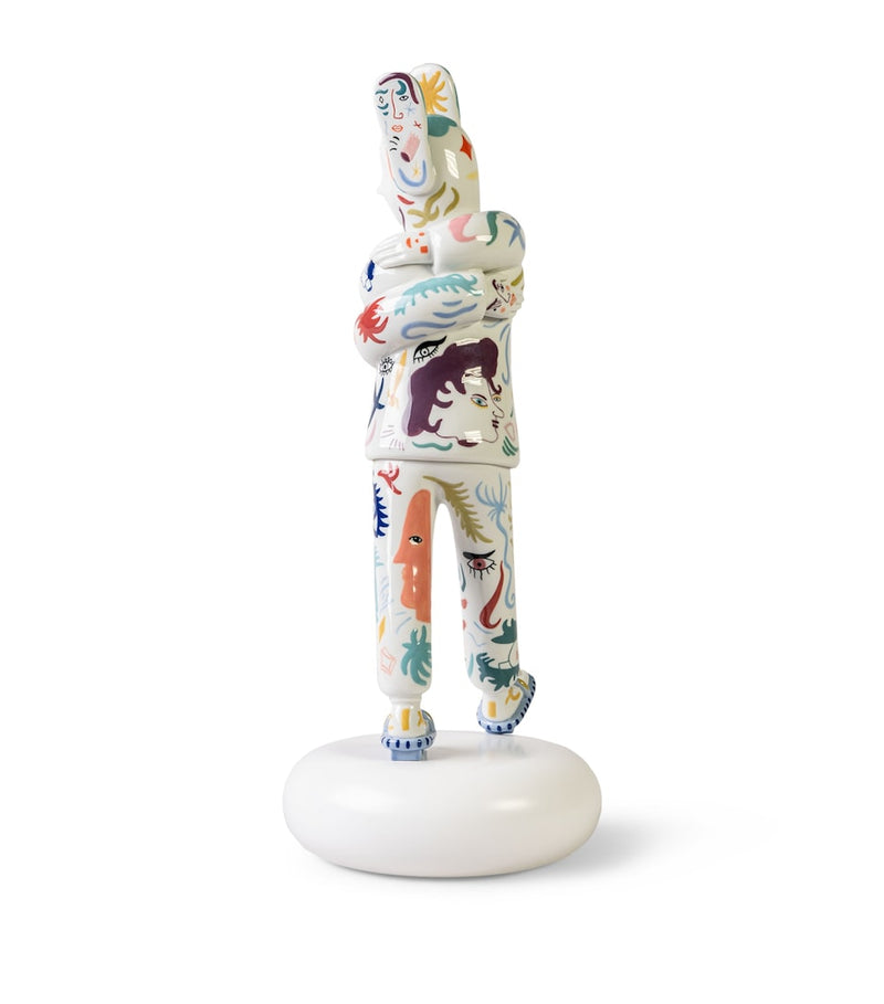 Lladró Embraced porcelain sculpture 57cm - British product
