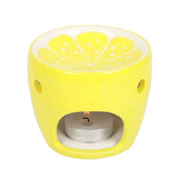 Something Different Lemon Ceramic Oil Burner 9.5cm (British brand)