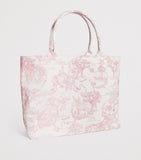Harrods medium toile print tote bag (British brand)