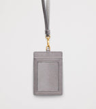 Prada Saffiano leather badge holder, imported from the UK