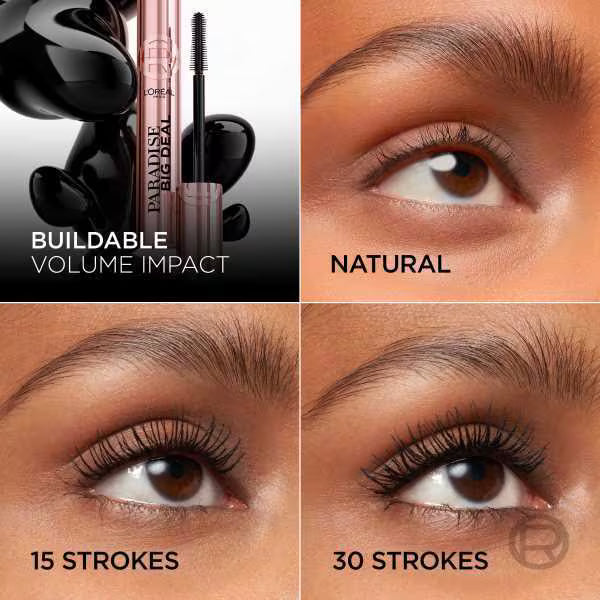 L'Oreal Paris Paradise Big Deal mascara black, UK version