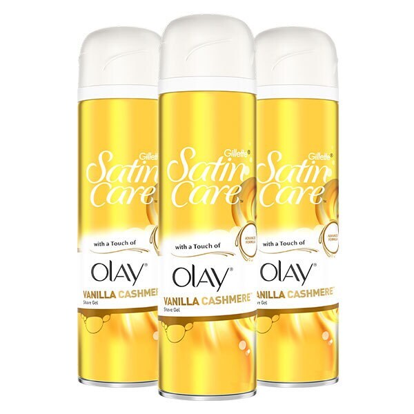Venus Vanilla Cashmere Shaving Gel Refill Bundle (British brand)