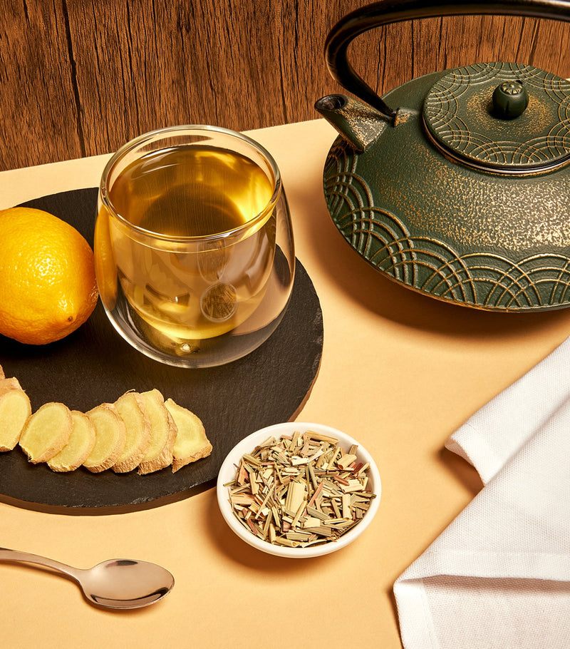 Harrods ginger and lemongrass herbal tea 20 tea bags, UK version