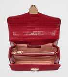 Aspinal of London midi Mayfair top-handle leather bag - British product
