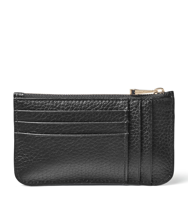 Aspinal of London leather card holder 8x14cm, UK version