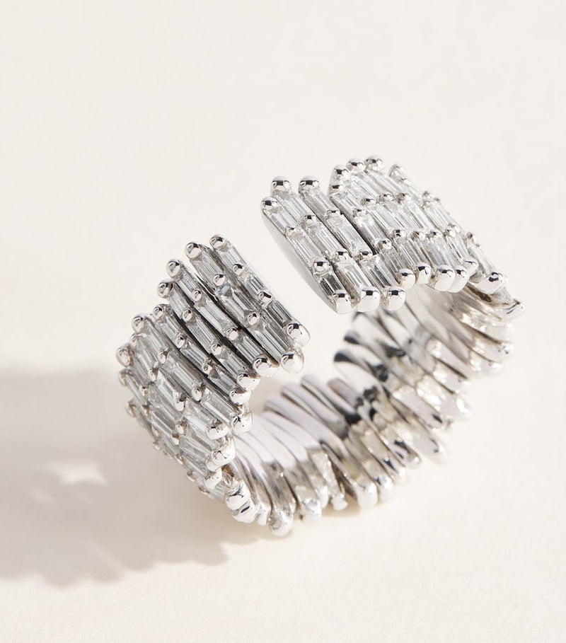Suzanne Kalan white gold diamond eternity ring - British product