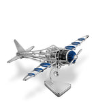 L'Epée Take Flight desk clock with spinning propeller, UK version