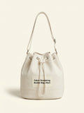 Vivienne Westwood Stacey leather bucket bag chestnut, UK version