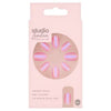 Studio London False Nails Pink Holographic 24 pcs, imported from the UK