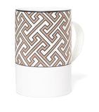 O.W.London bone china mug Maze Maxi, imported from the UK