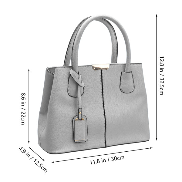 Livingandhome Handtasche Umhängetasche 30x12.5x22cm (Britische Marke)