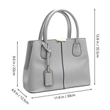 Livingandhome Handtasche Umhängetasche 30x12.5x22cm (Britische Marke)