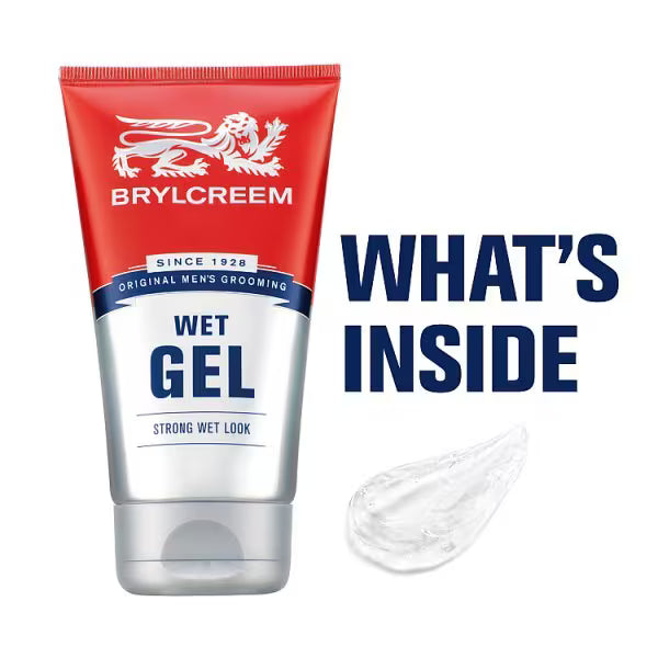 Brylcreem Wet Effect Hair Gel 150ml - British product