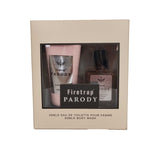 Firetrap Parody Her eau de toilette and body wash gift set - British product