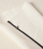 Brunello Cucinelli cashmere ribbed scarf 235cm, UK version