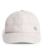 God's True Cashmere tartan cap with malachite gemstone (British brand)