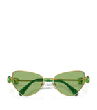 Swarovski cat-eye sunglasses crystal embellished - British product
