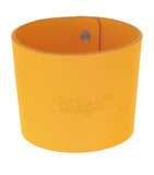 Christofle leather coffee cup ring H6.5cm, imported from the UK