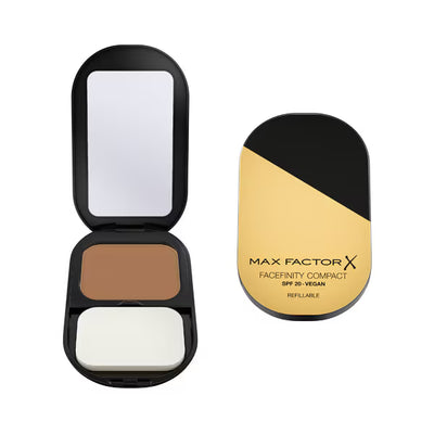 Superdrug Max Factor Facefinity Compact Foundation Caramel 009 Pressed Powder- Buy online at McGrocer