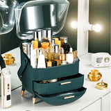 Livingandhome Makeup Storage Organizer Green 25cm, UK version