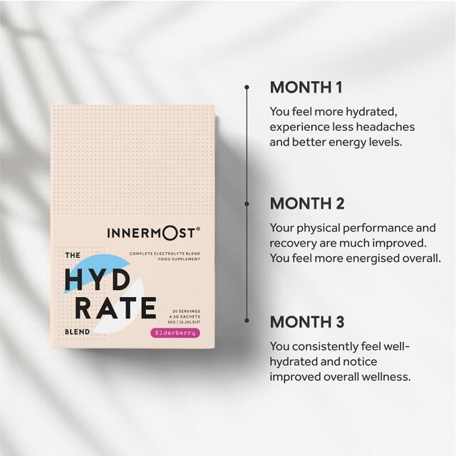 Innermost The Hydrate Blend Elderberry 20 x 4g - McGrocer