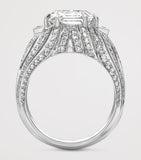 Boodles platinum diamond Victoria Falls ring - British product