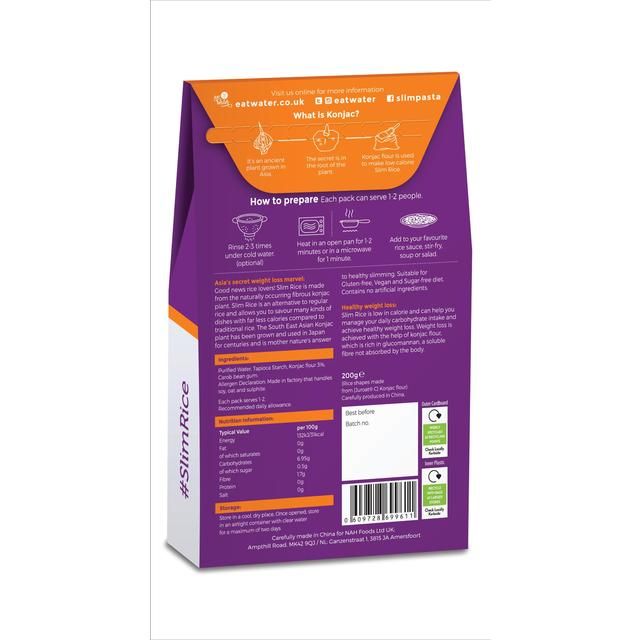 Eat Water Slim Rice 200g