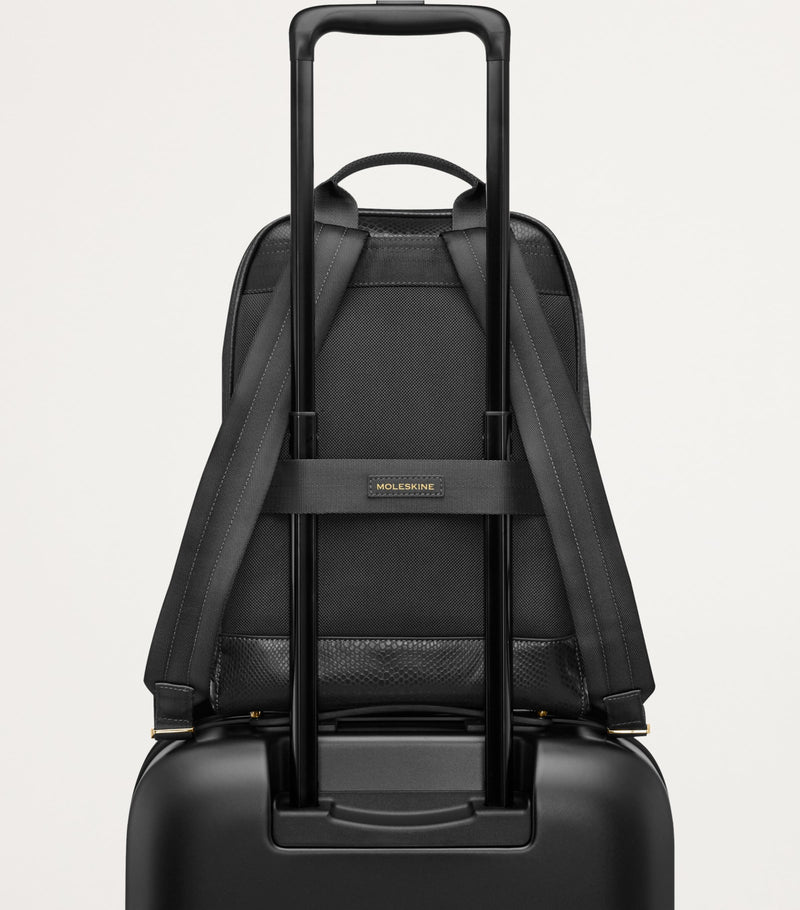 Moleskine vegan leather backpack 8L, imported from the UK