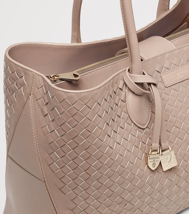 Aspinal of London leather tote bag - British product