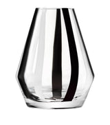Harrods LSA International Glass Stripe Vase 14cm- Buy online at McGrocer