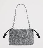 LOEWE Mini Beaded Flamenco clutch purse, imported from the UK