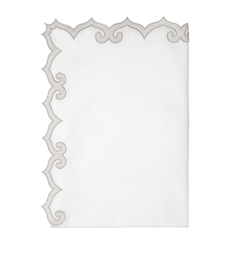 Pratesi Marrakesh Super King flat sheet, 300cm x 270cm, imported from the UK