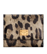 Harrods Dolce&Gabbana Leather-Blend French Flap Wallet- Buy online at McGrocer