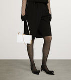Dolce&Gabbana calfskin leather top-handle bag with gold hardware, imported from the UK
