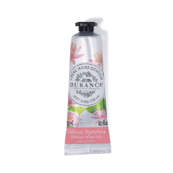 Durance Soft Hand Cream Delicate Water Lily 30ml - British product