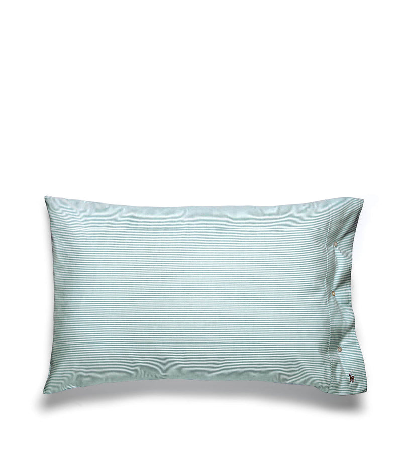 Ralph Lauren Oxford Evergreen pillowcase 50cm x 75cm, imported from the UK