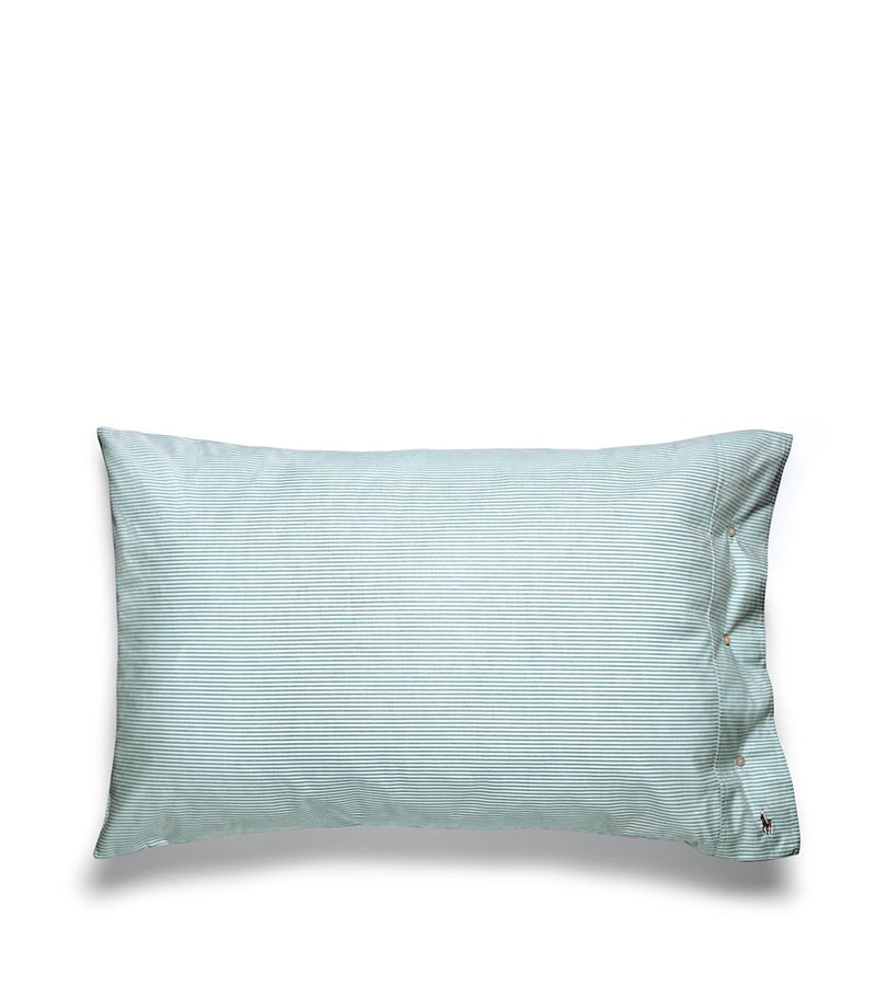 Ralph Lauren Oxford Evergreen pillowcase 50cm x 75cm, imported from the UK