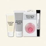 Soap & Glory Scrub Bundle with four exfoliating products - British product