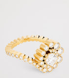 Sophie Bille Brahe Plateau ring yellow gold diamond 18kt, UK version