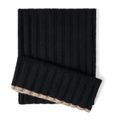 Harrods Brunello Cucinelli Cashmere Ribbed Scarf 167cm x 30cm- Buy online at McGrocer