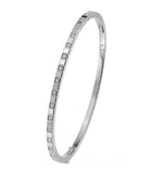 Chopard Ice Cube diamond bangle in white gold - British product