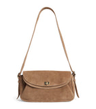 Sandro Paris Le Mambo cross-body bag in suede, imported from the UK