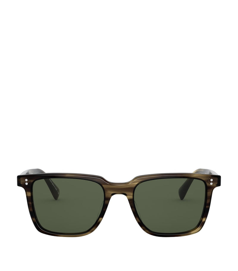 Oliver Peoples Lachman square sunglasses, imported from the UK