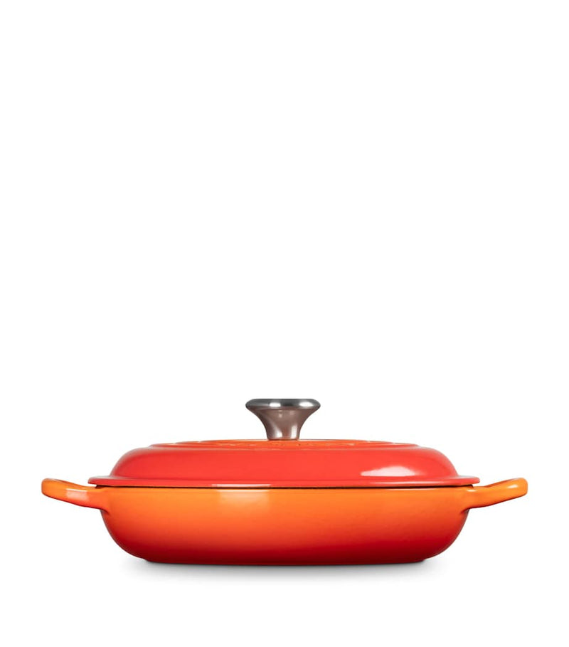 Le Creuset cast iron shallow casserole dish 22cm - British product
