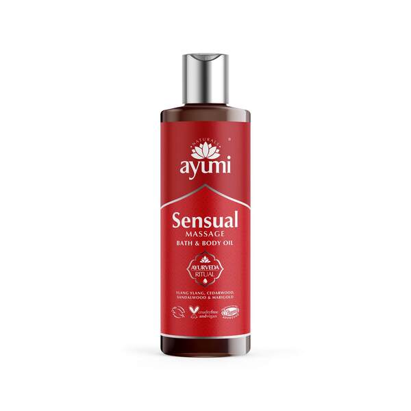 Ayumi Sensual Massage Bath & Body Oil 250ml - British product