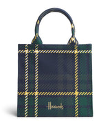 Harrods Harrods Small Tartan Tote Bag- Buy online at McGrocer