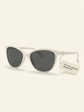 Burberry cat's eye sunglasses with polarised gradient lenses, imported from the UK